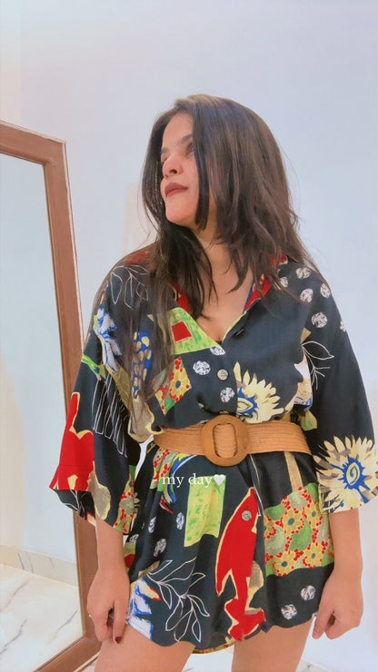 Oversized vintage shirt (46/48)