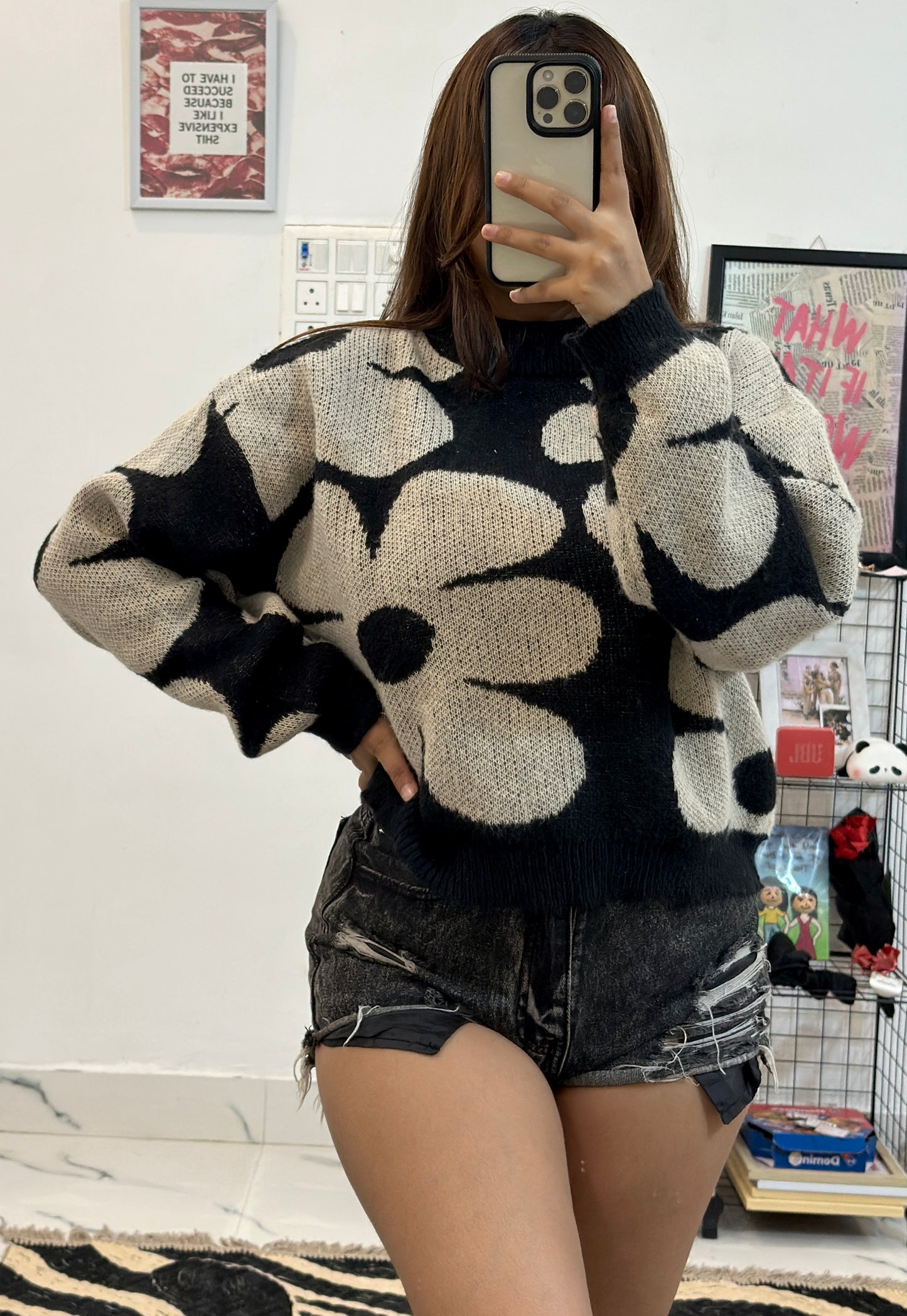 Oversized Korean sweater (40-42)
