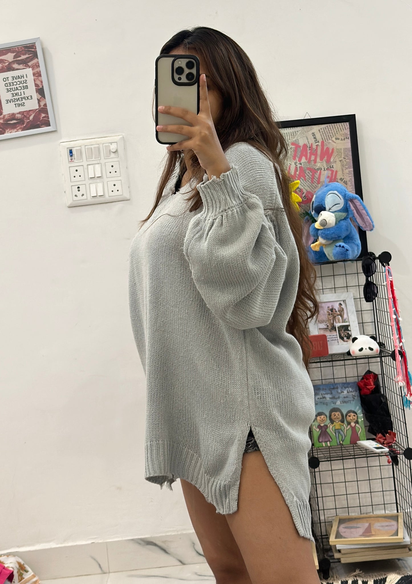 Oversized Korean sweater (44-48)