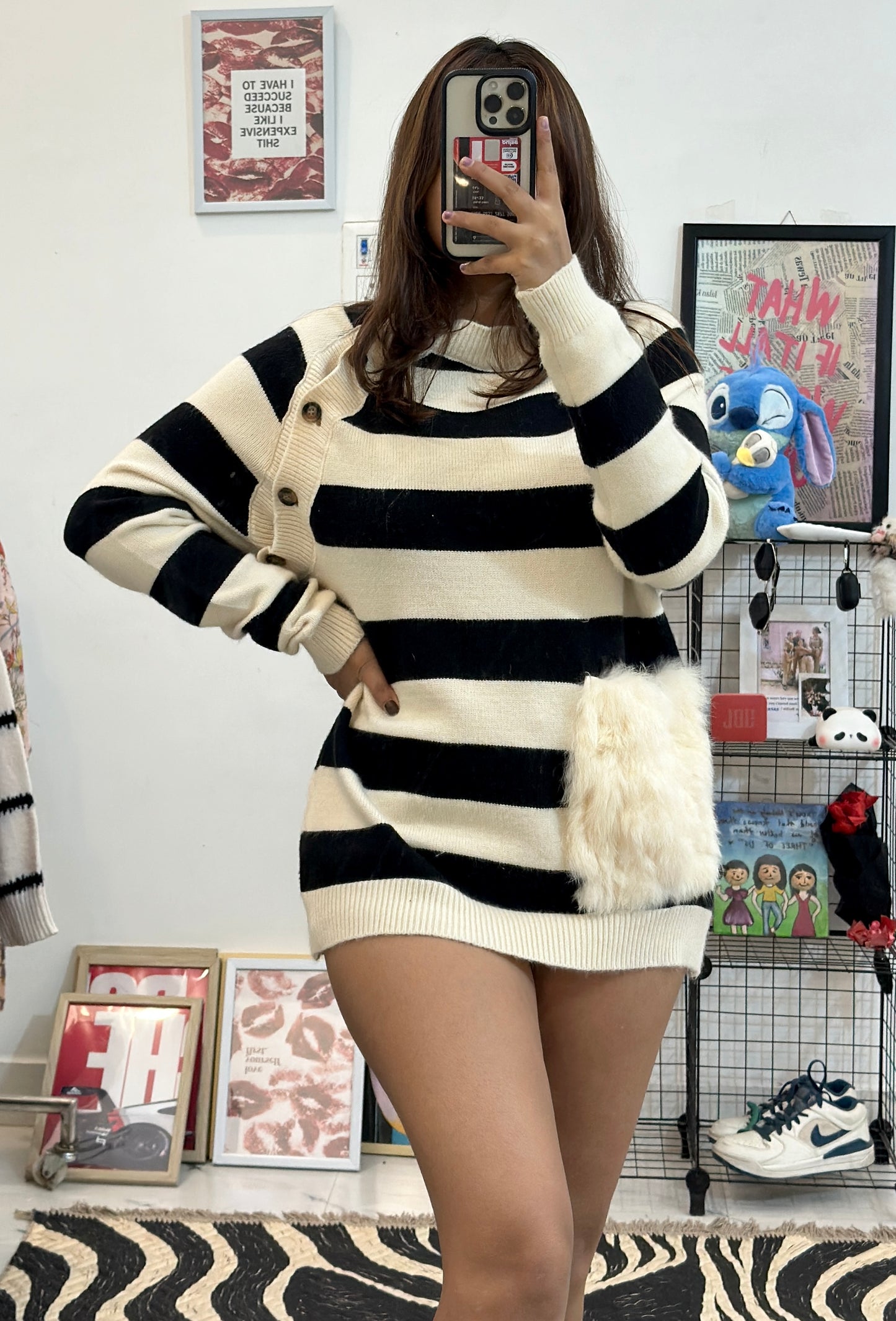 Oversized Korean sweater (36-38)