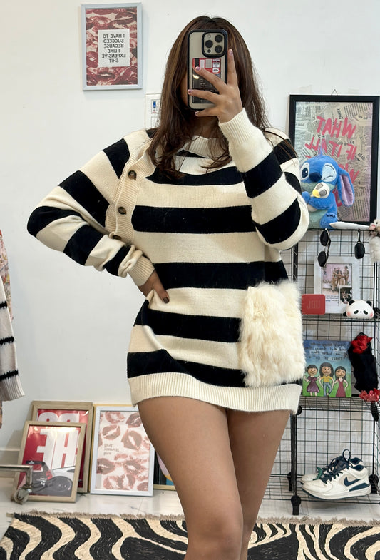 Oversized Korean sweater (36-38)