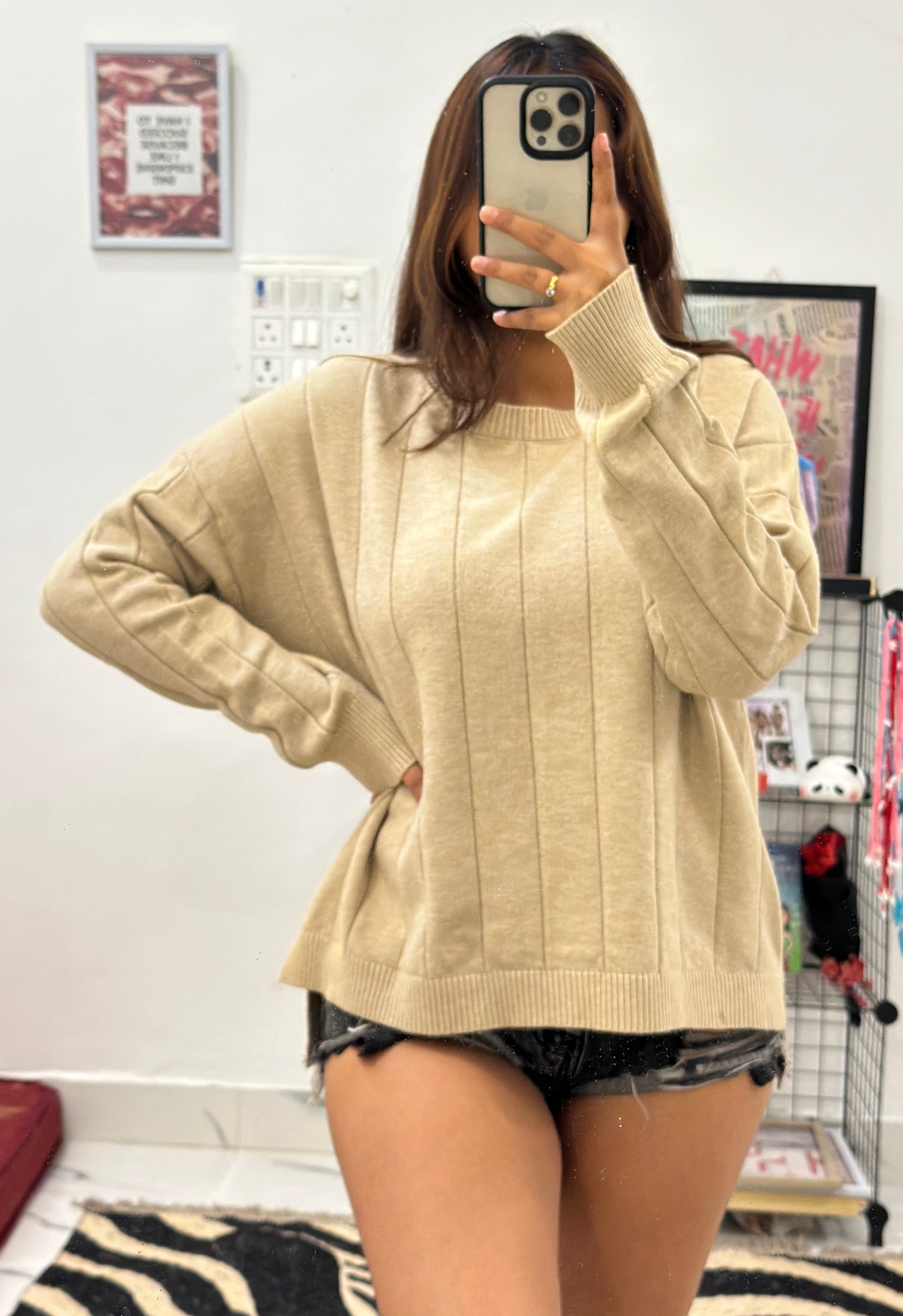 Oversized Korean sweater (42-44)
