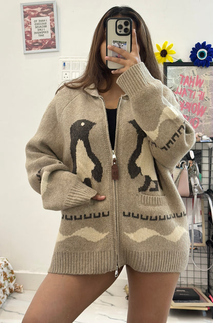 Oversized heavy korean sweater (40-42)