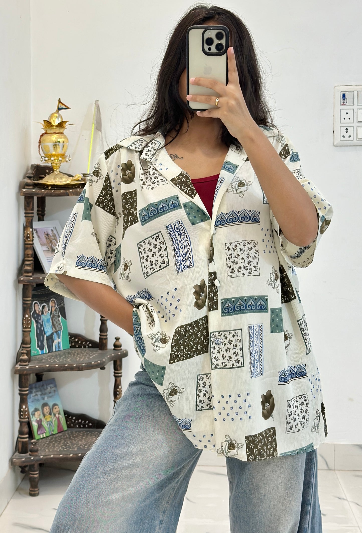 Oversized vintage shirt (40-42)