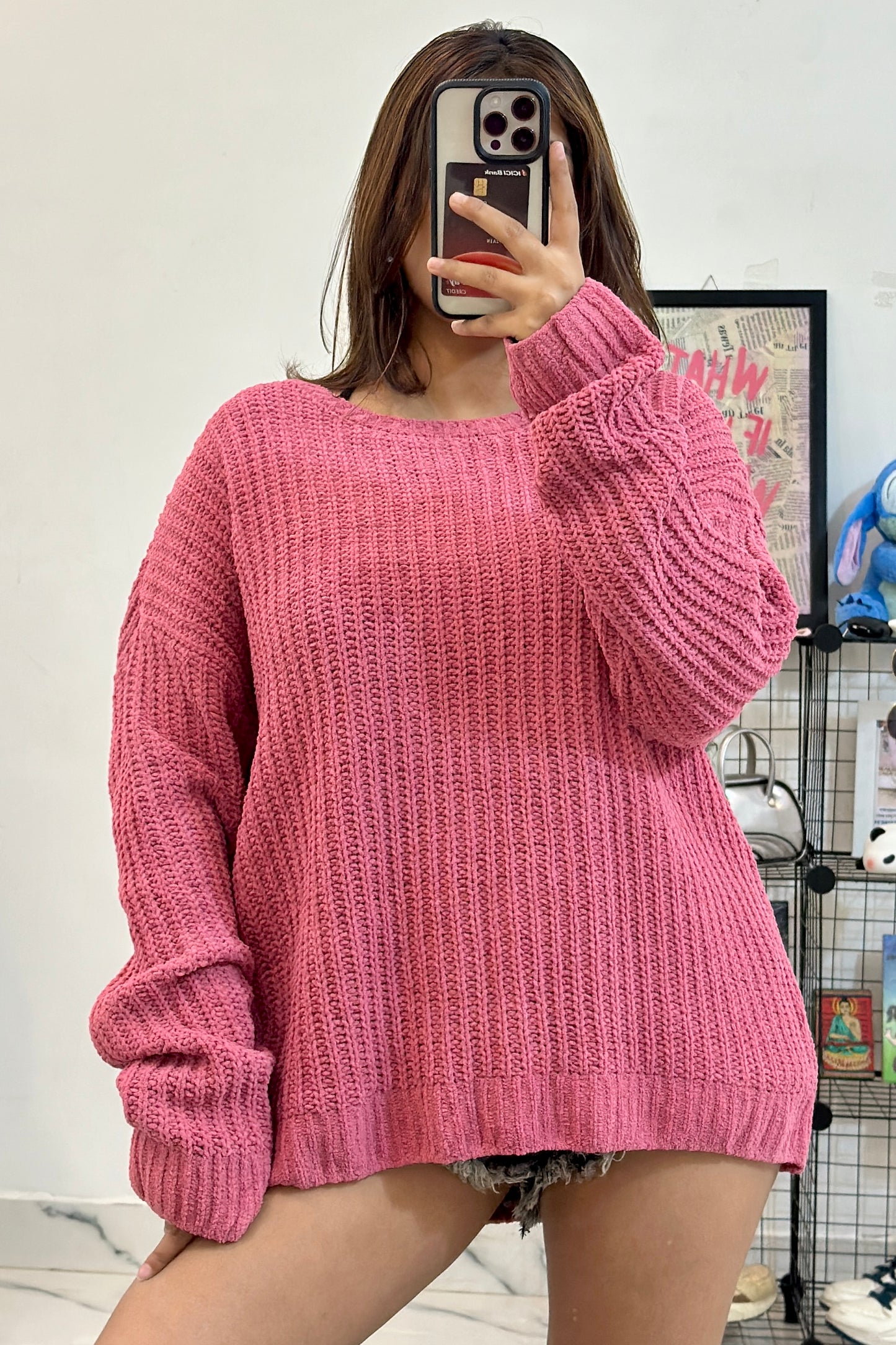 Pretty oversized sweater (42-44)