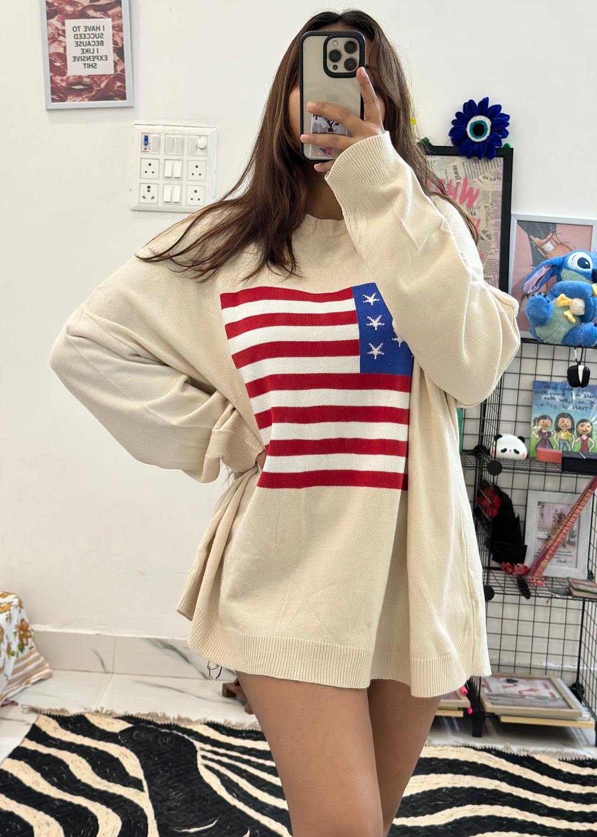 Oversized Korean sweater (44-46)