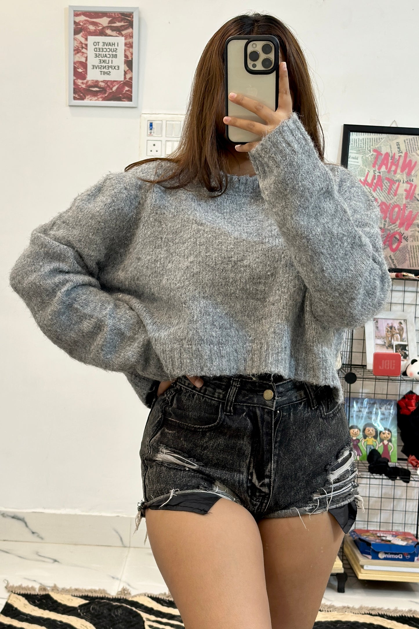 Oversized Korean sweater (44-46)