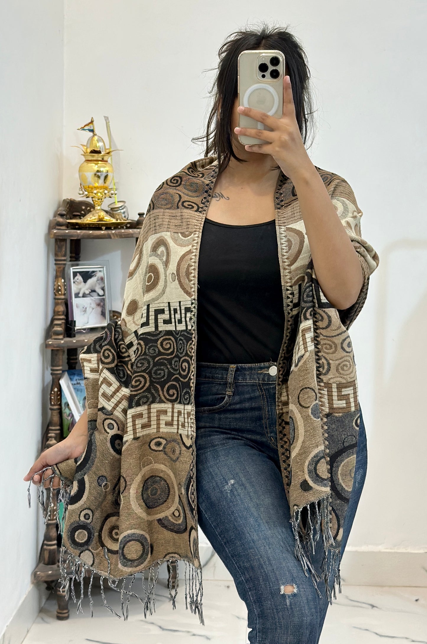 Korean woollen stall