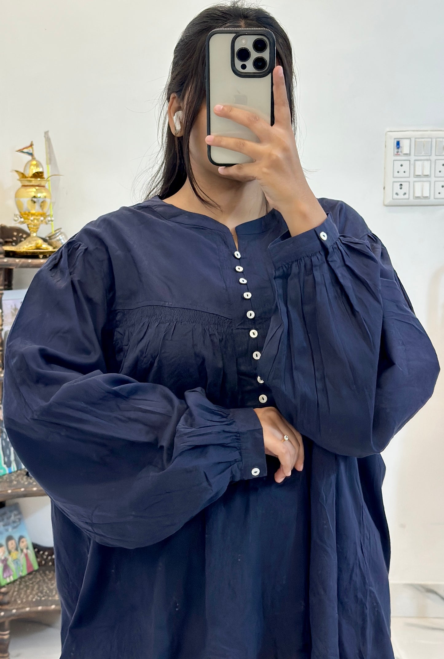 Oversized cotton top (46-48)