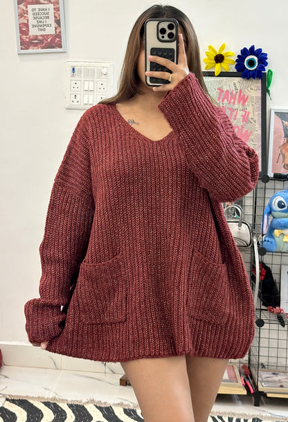 Oversized Korean sweater (44-46)