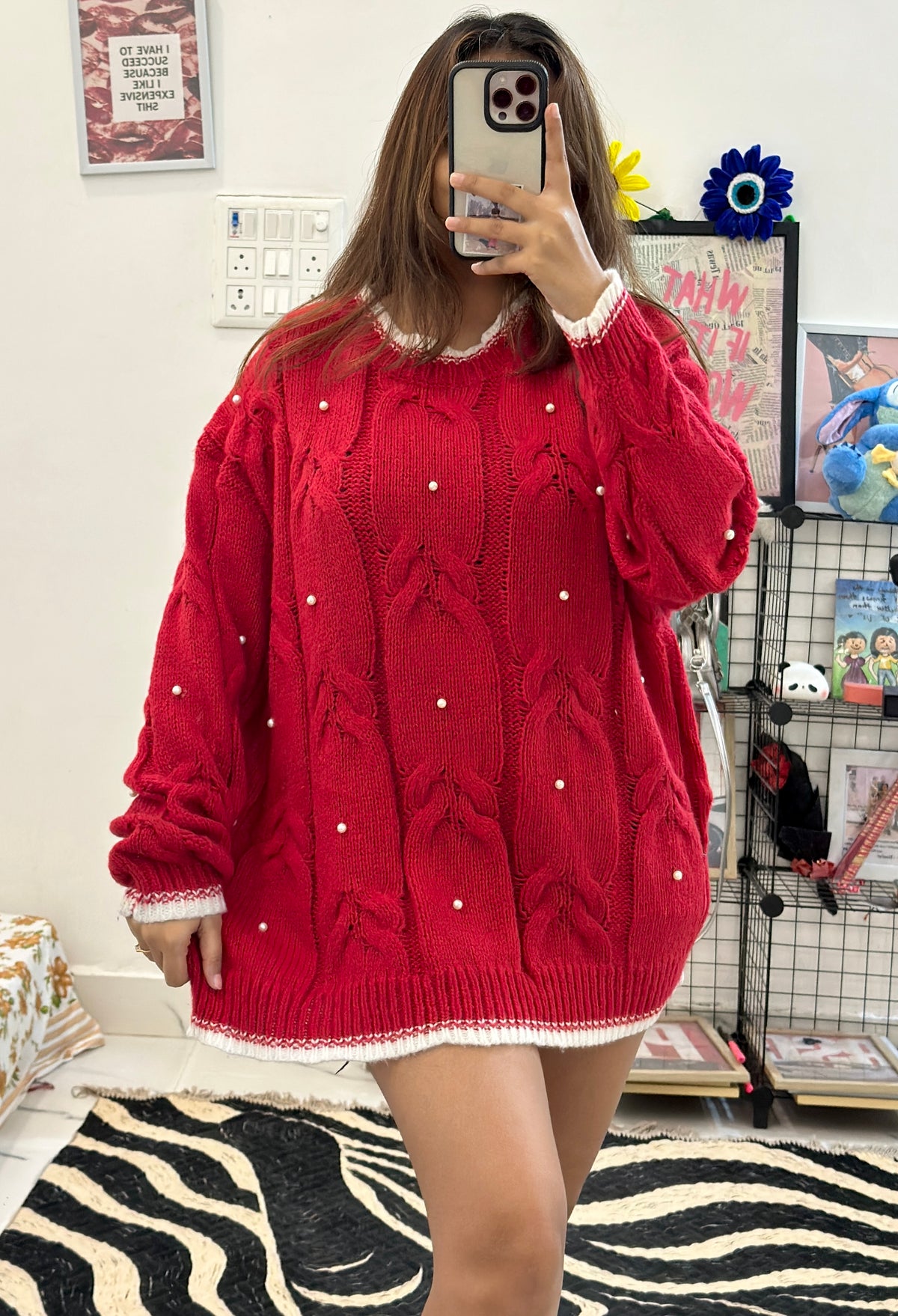 Oversized Korean sweater (42-46)