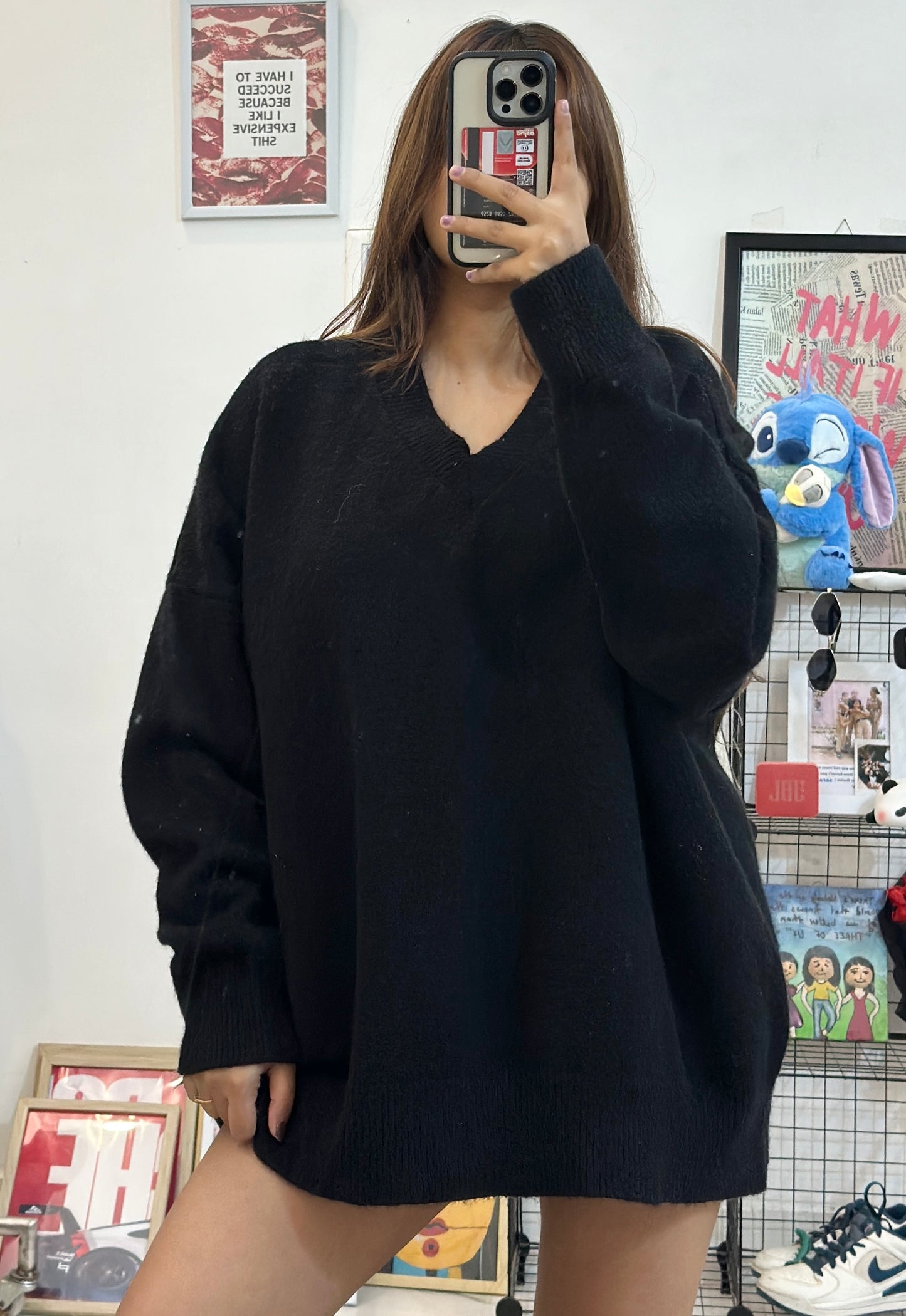 Oversized Korean sweater (46-48)