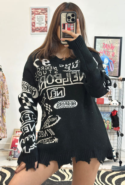 Oversized sweater (42-44)