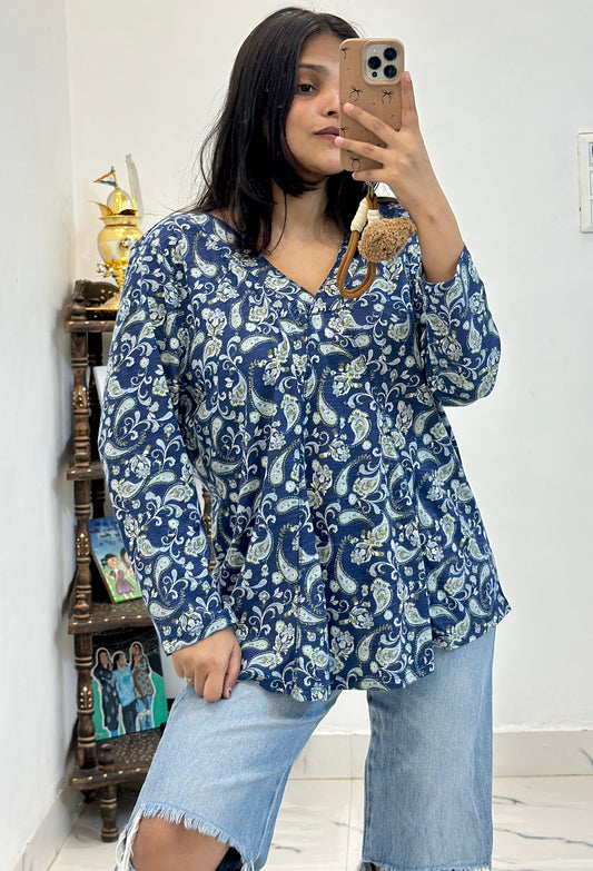 Pretty cotton top (38-40)