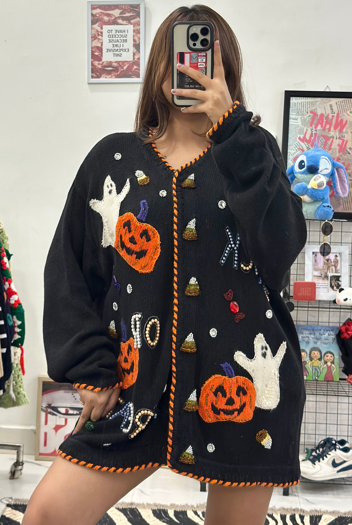 Oversized korean cardigan (46-48)