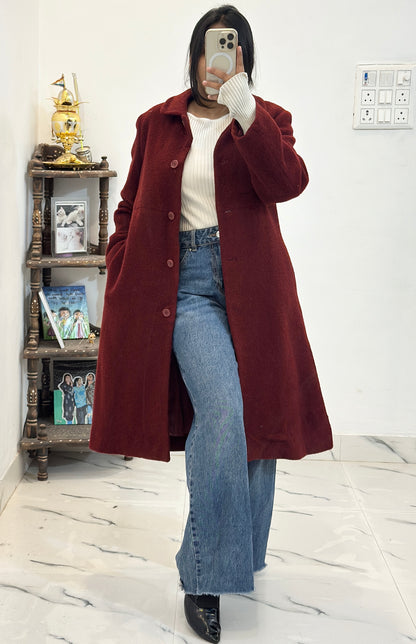 Heavy long coat (32-34)