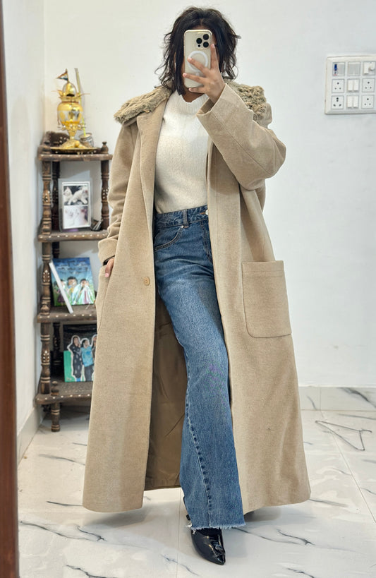 Heavy long coat (40-42)