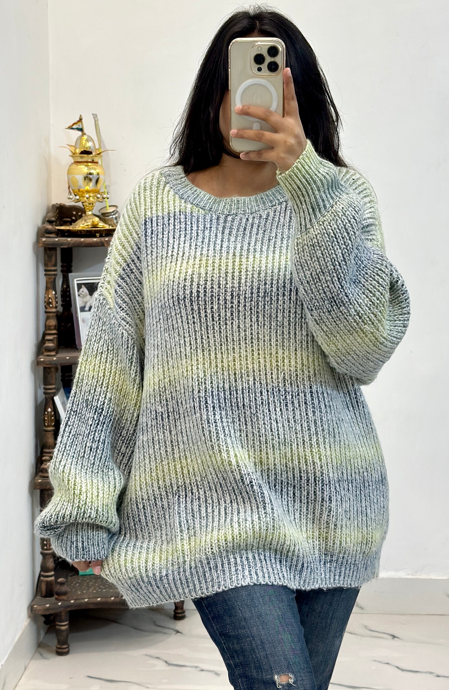 Oversized Korean sweater (44-46)