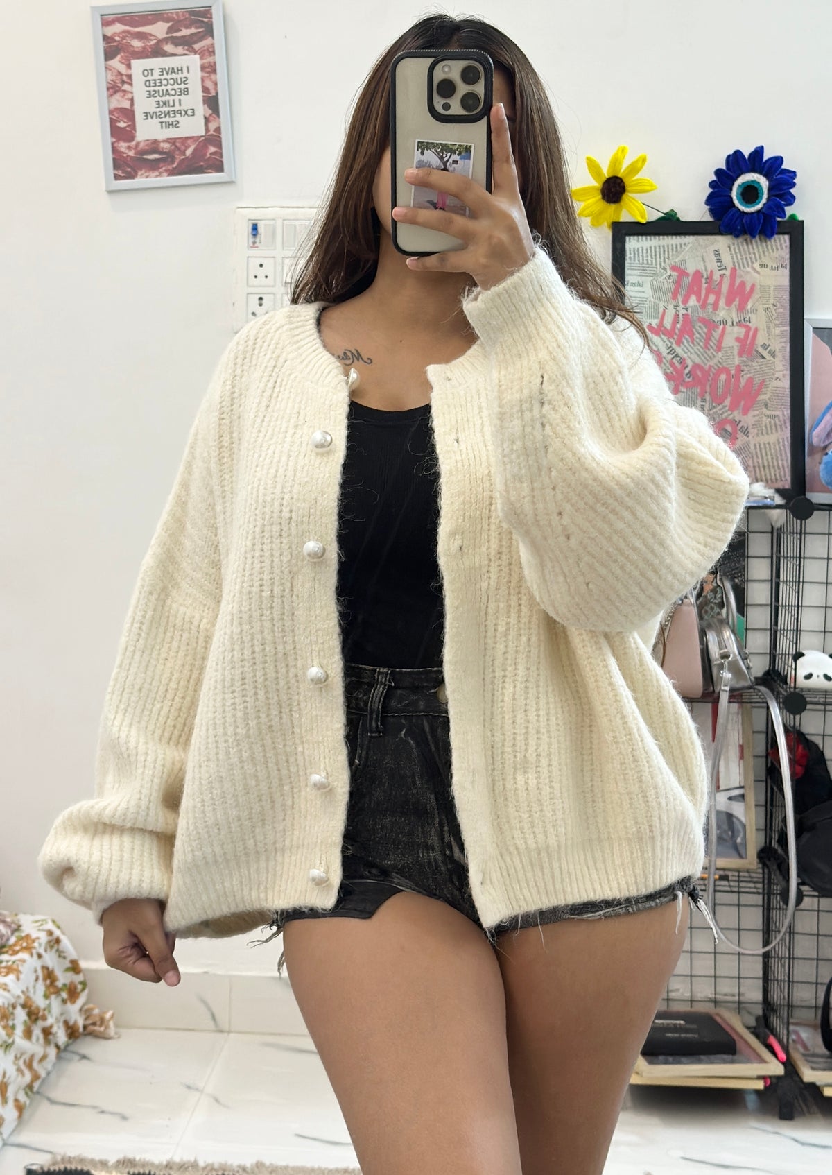 Oversized Korean sweater (42-46)
