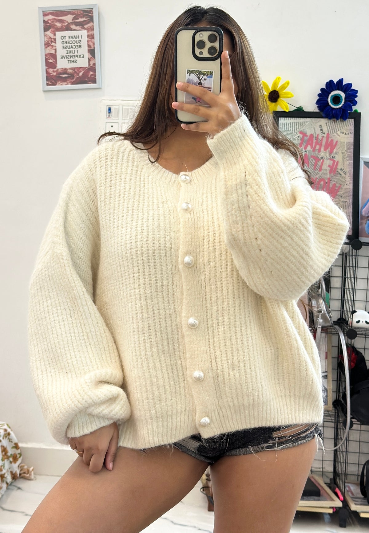 Oversized Korean sweater (42-46)