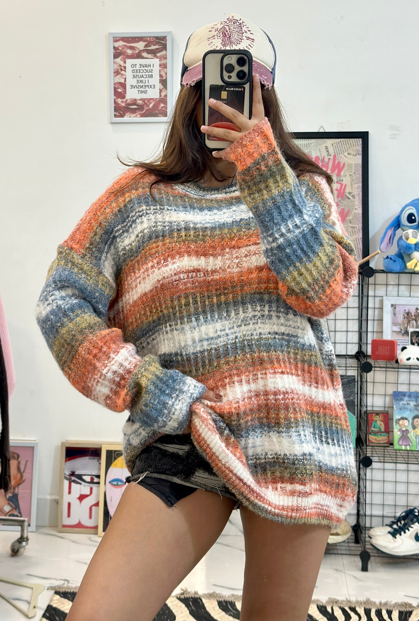 Oversized Korean sweater (42-44)