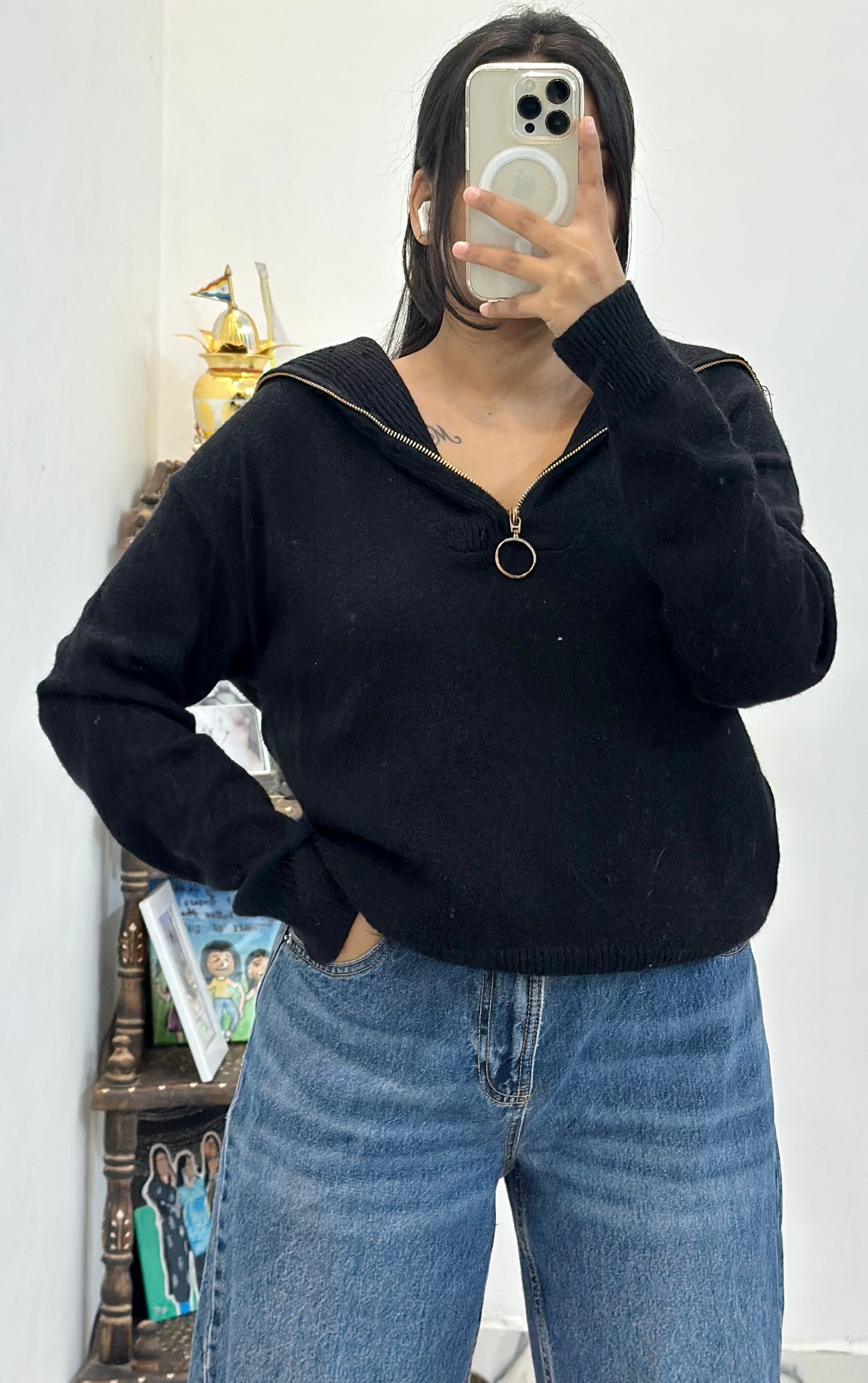 oversized Korean sweater (38-40)