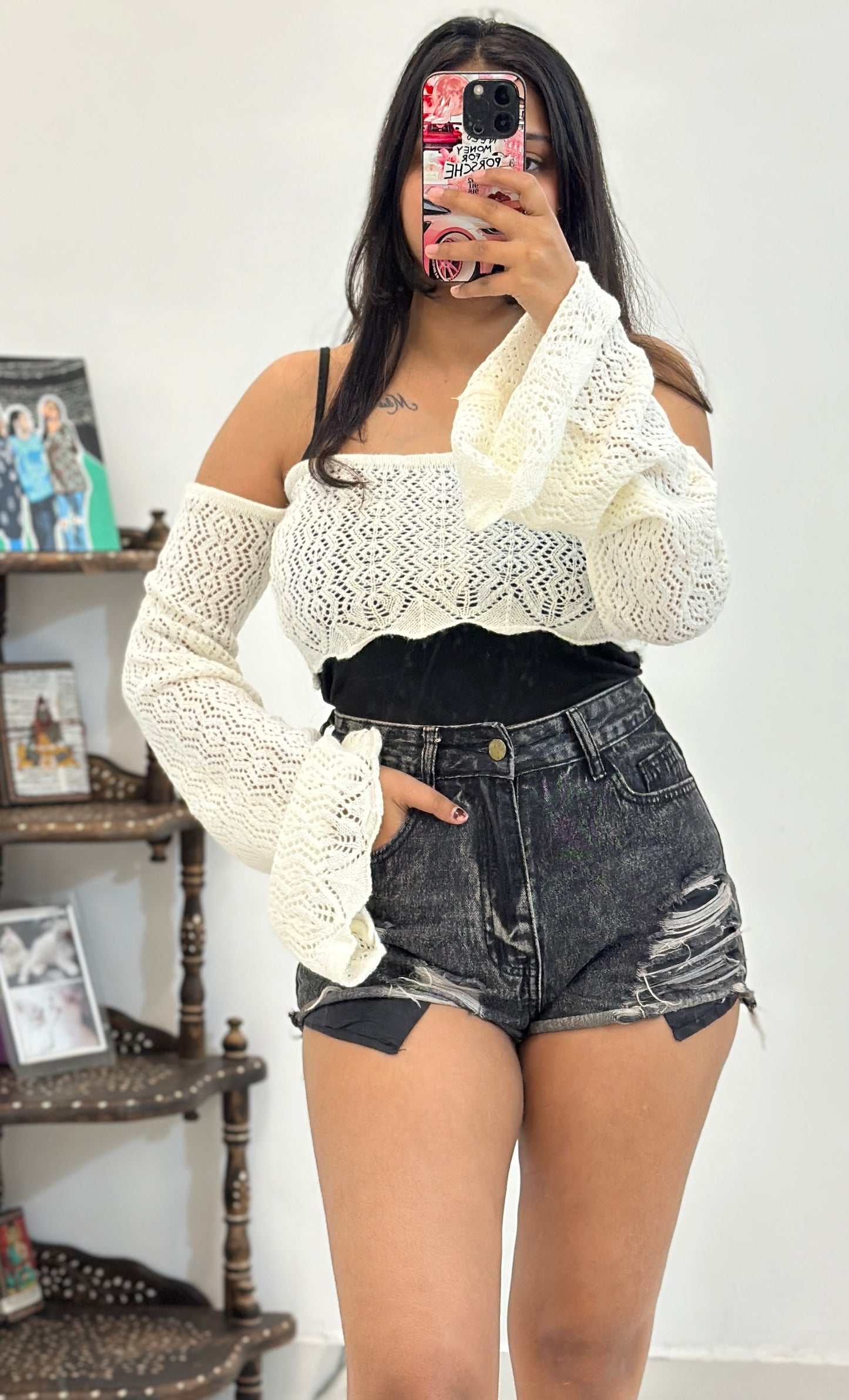 Very pretty crochet top (34 busts S-M)