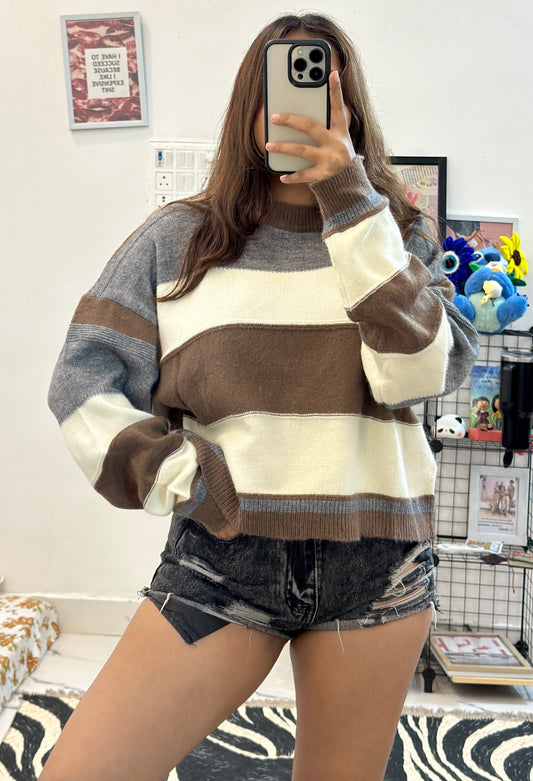 Oversized Korean sweater (42-46)