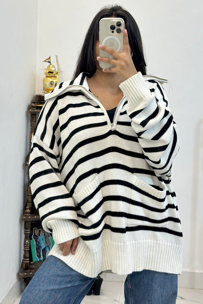 Heavy oversized Korean sweater (48-50)