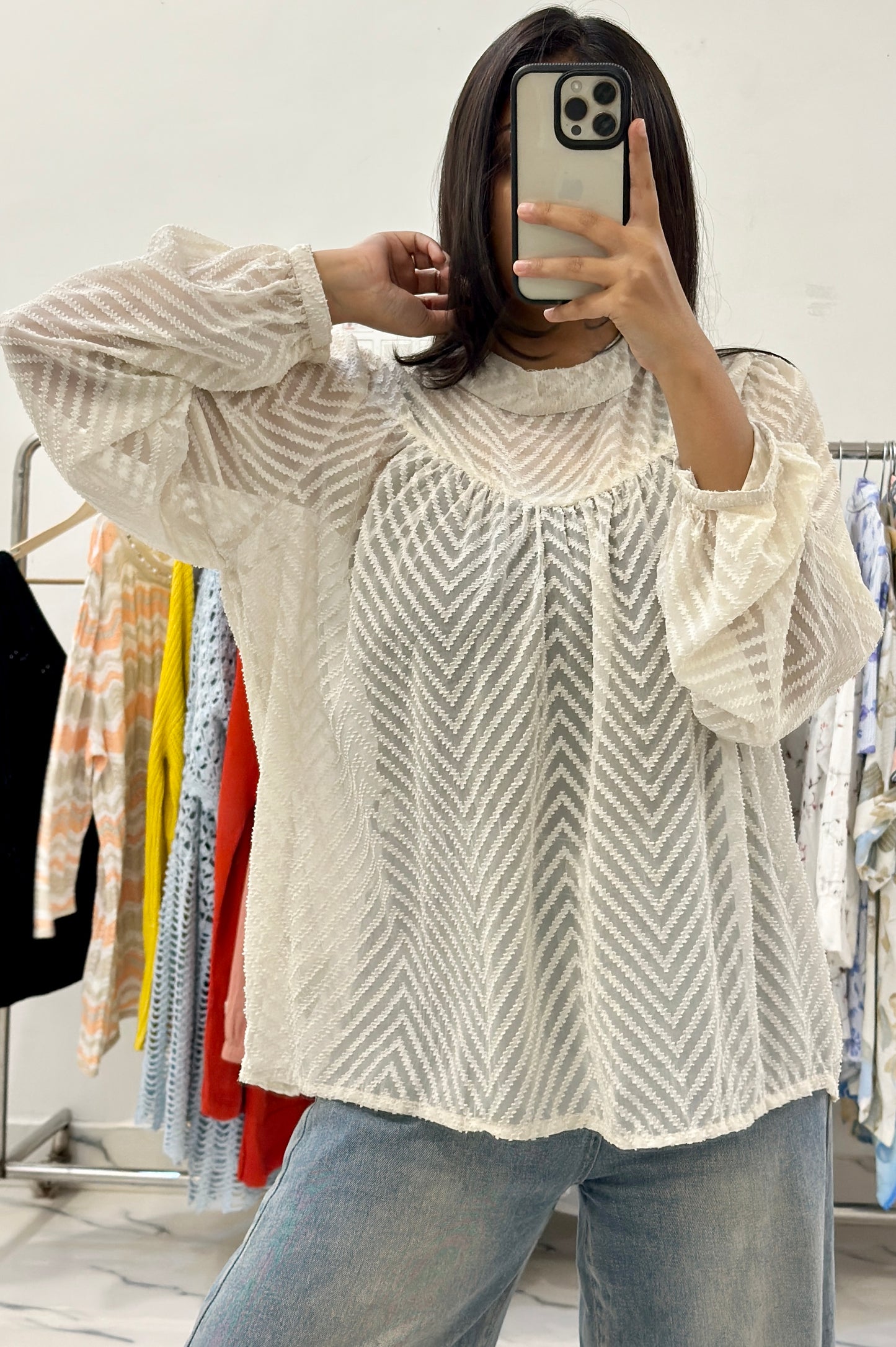 Pretty oversized top (42-44)