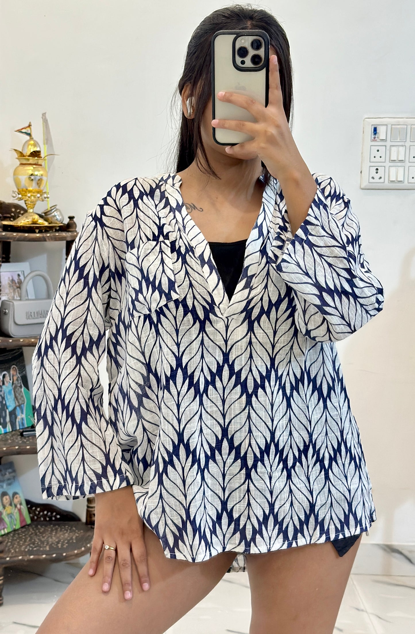 Oversized cotton top (40-42)