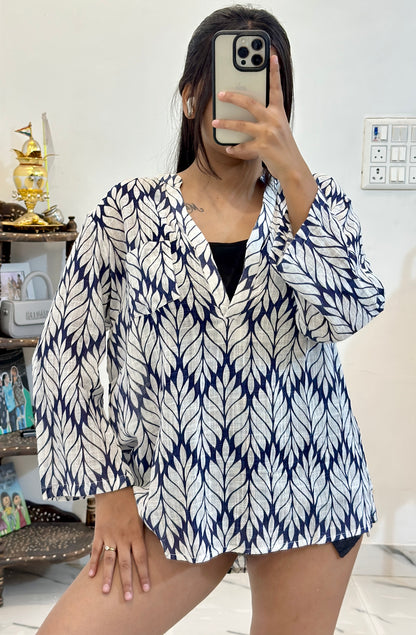 Oversized cotton top (40-42)
