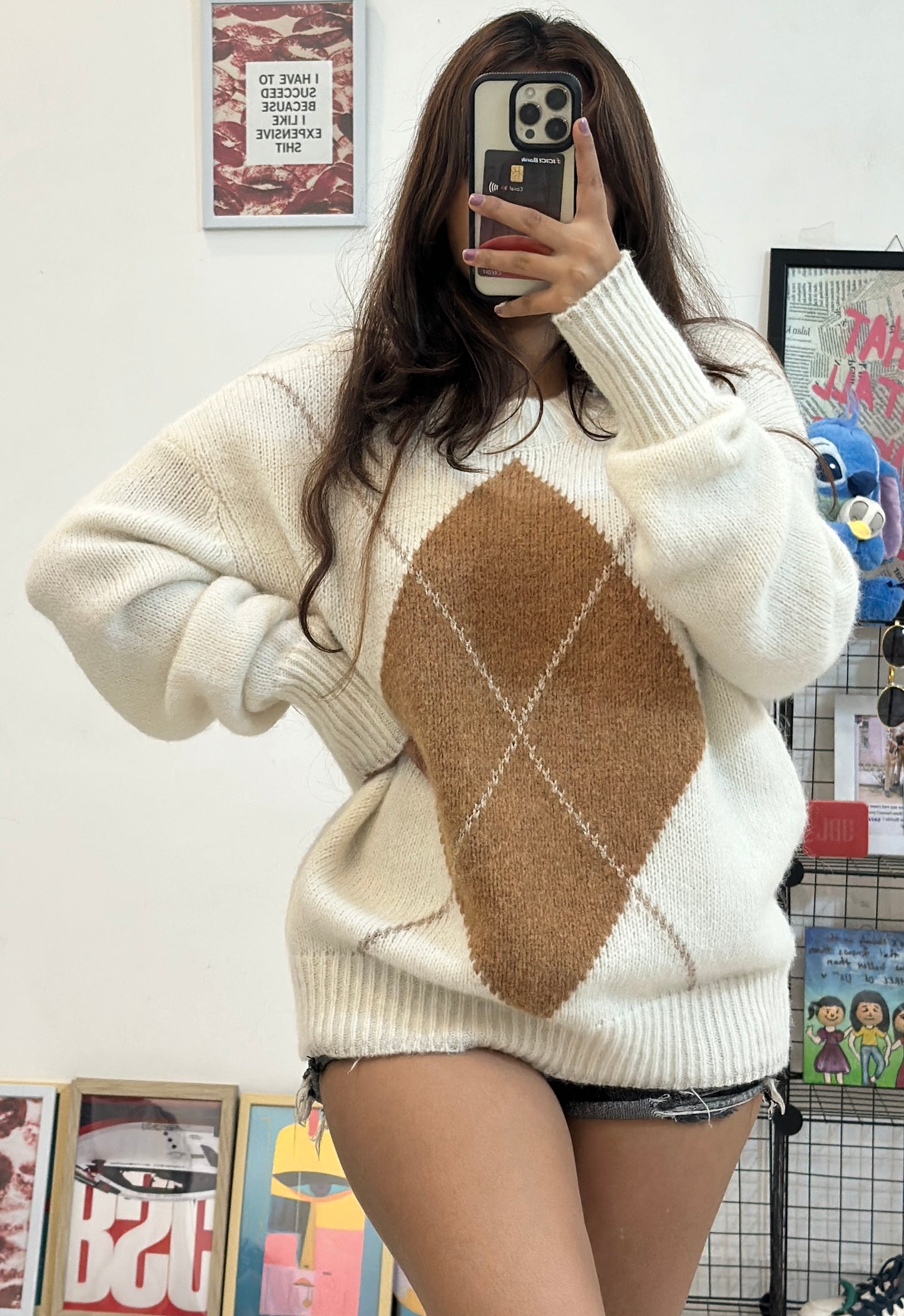 Oversized korean sweater (42-44)