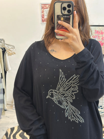 Oversized woollen top (46-48)
