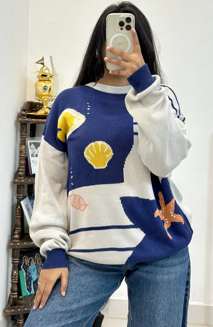 oversized Korean sweater (42-44)