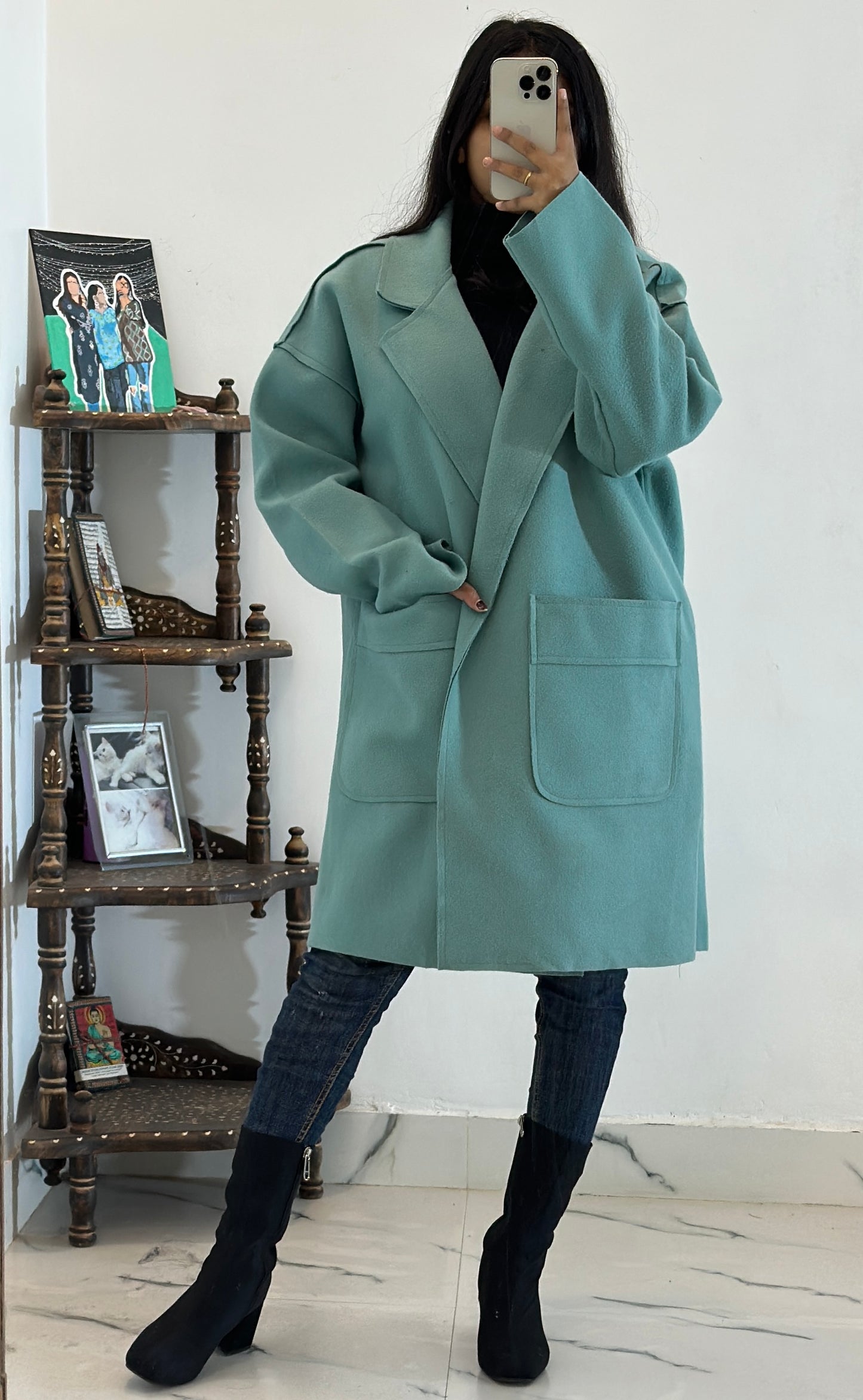 Heavy oversized coat (42-44)