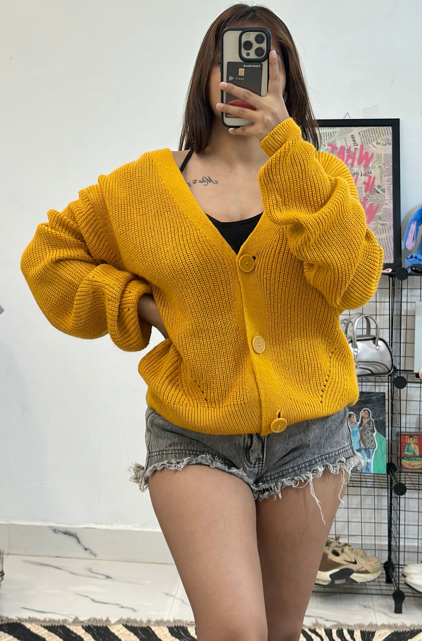Oversized cardigan (40-42)