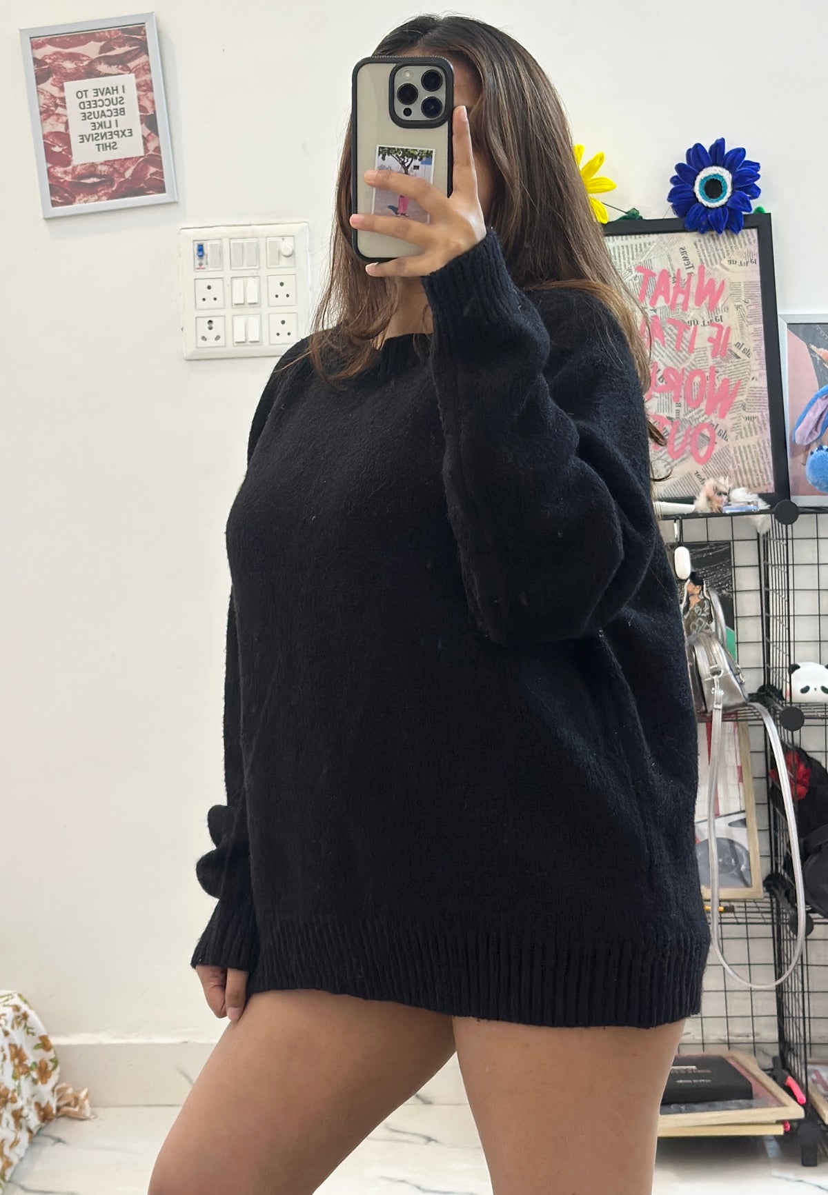 Oversized heavy Korean sweater (40-42)