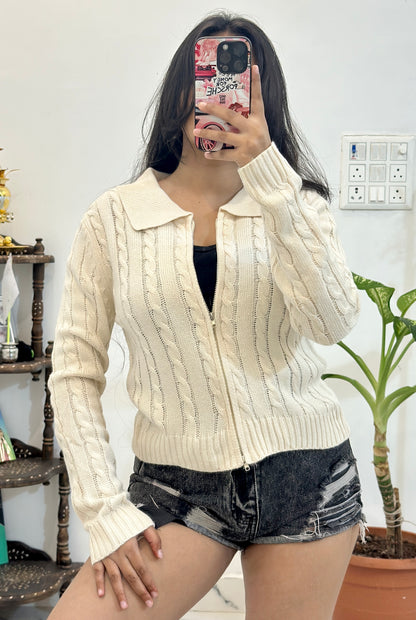 Zipper sweater (34-36)