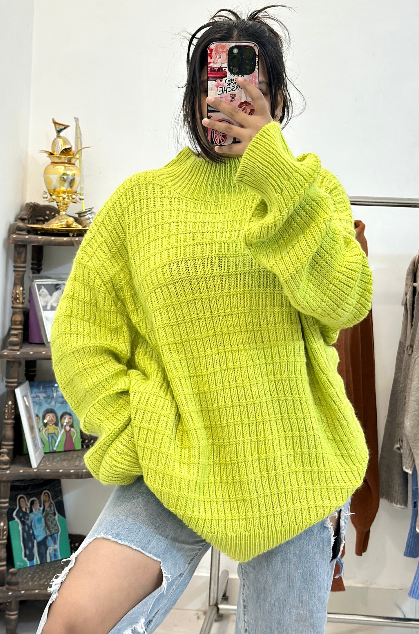 Oversized Korean sweater (50-52)