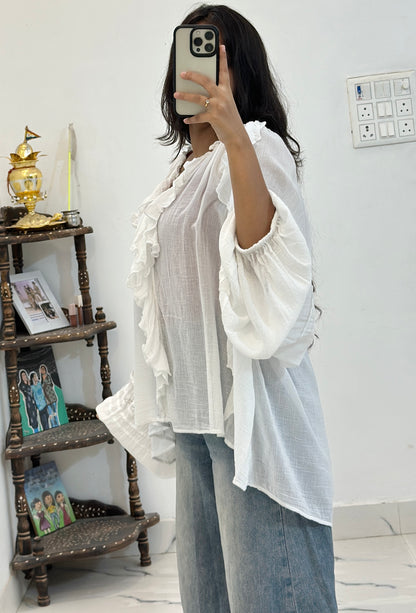 Oversized cotton top (48-52) 2XL