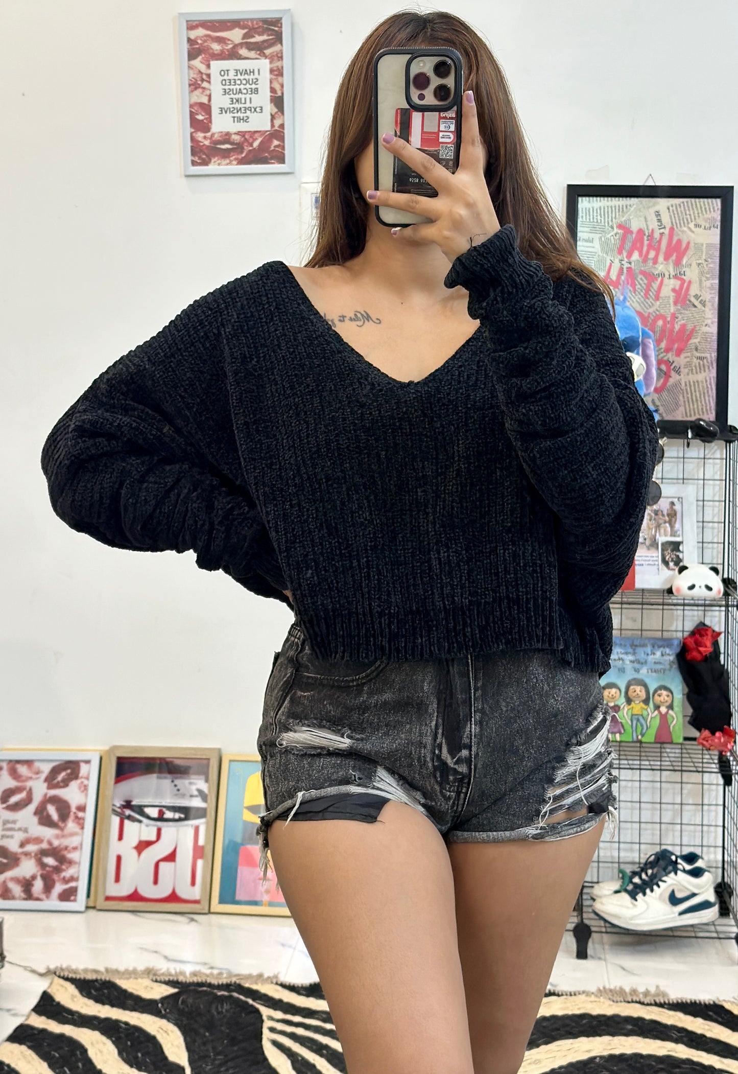 Oversized Chanel sweater (46-48)