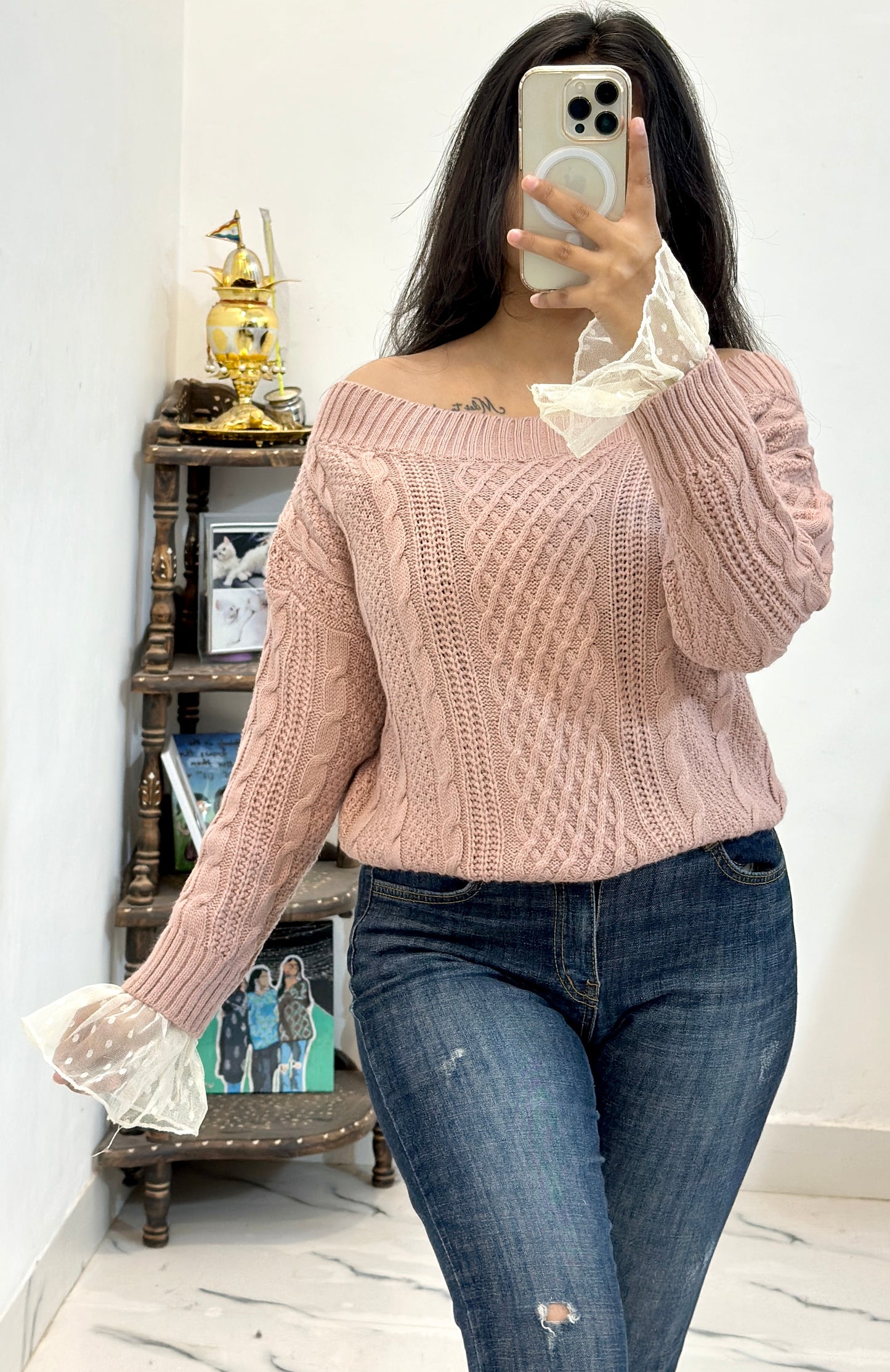 Korean pretty sweater (38-40)