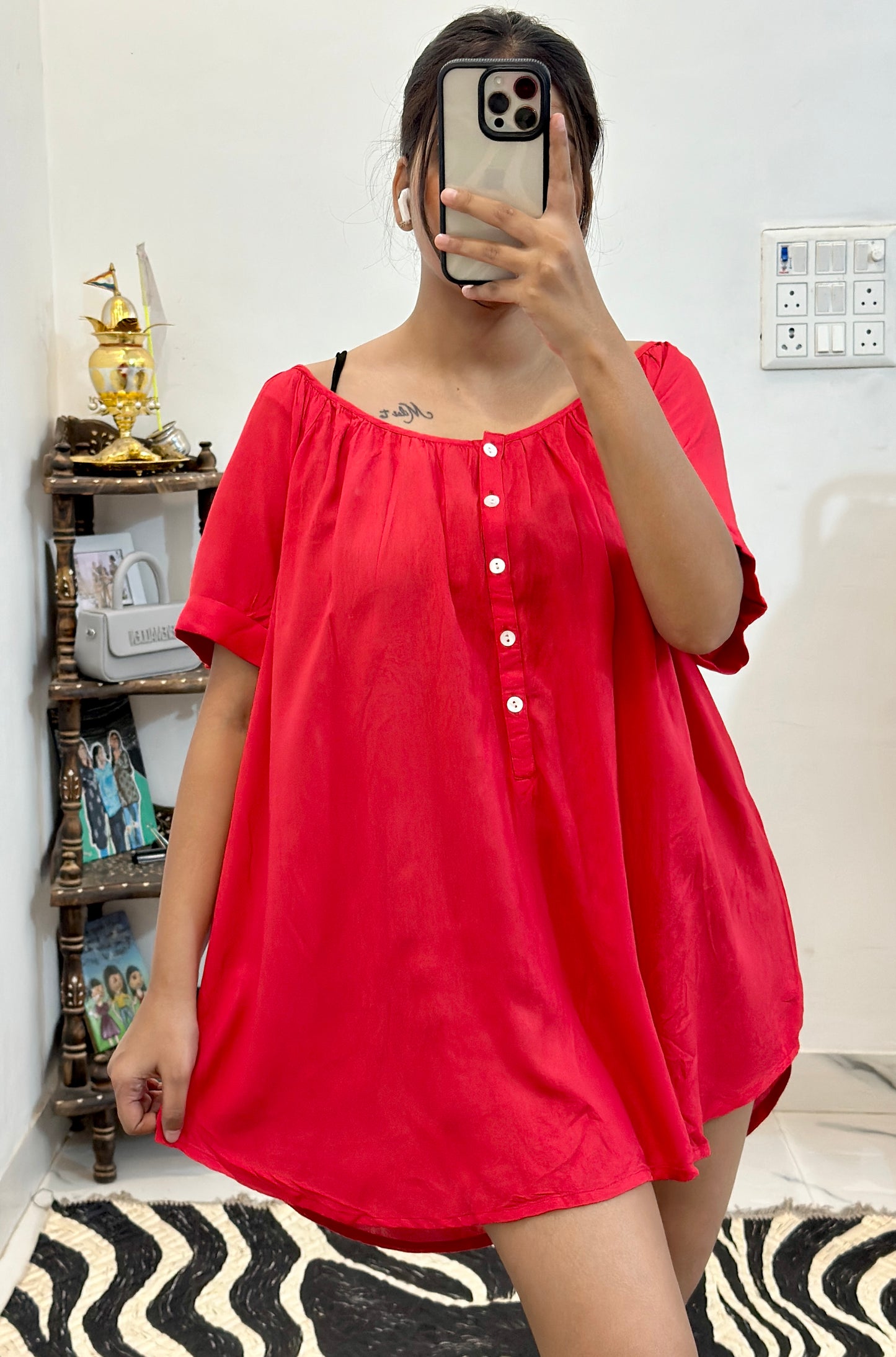 Pretty red top (40-42)