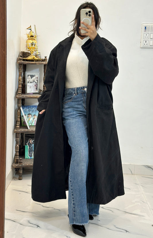 Oversized long coat (48-50)