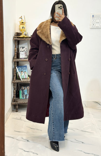 Heavy long coat (42-44)