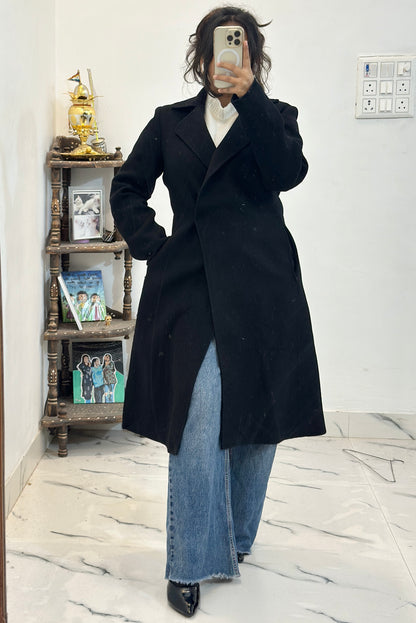 Heavy long coat (34-36)