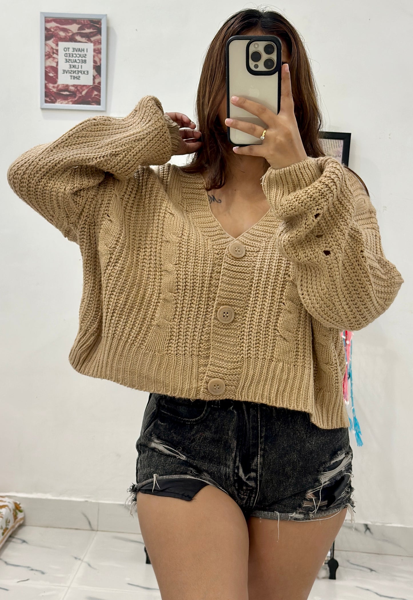 Oversized Korean cardigan (46-48)