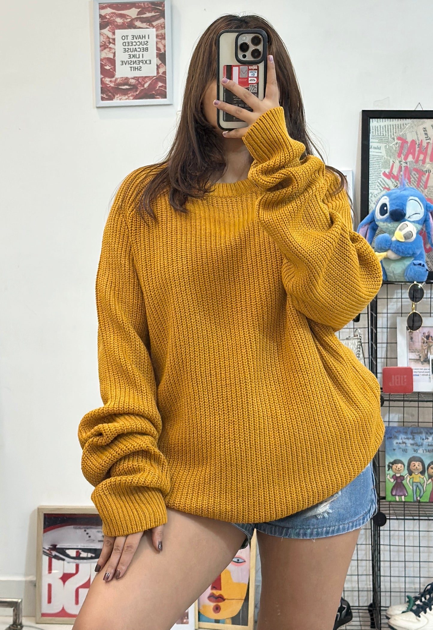 Oversized korean sweater (44-46)