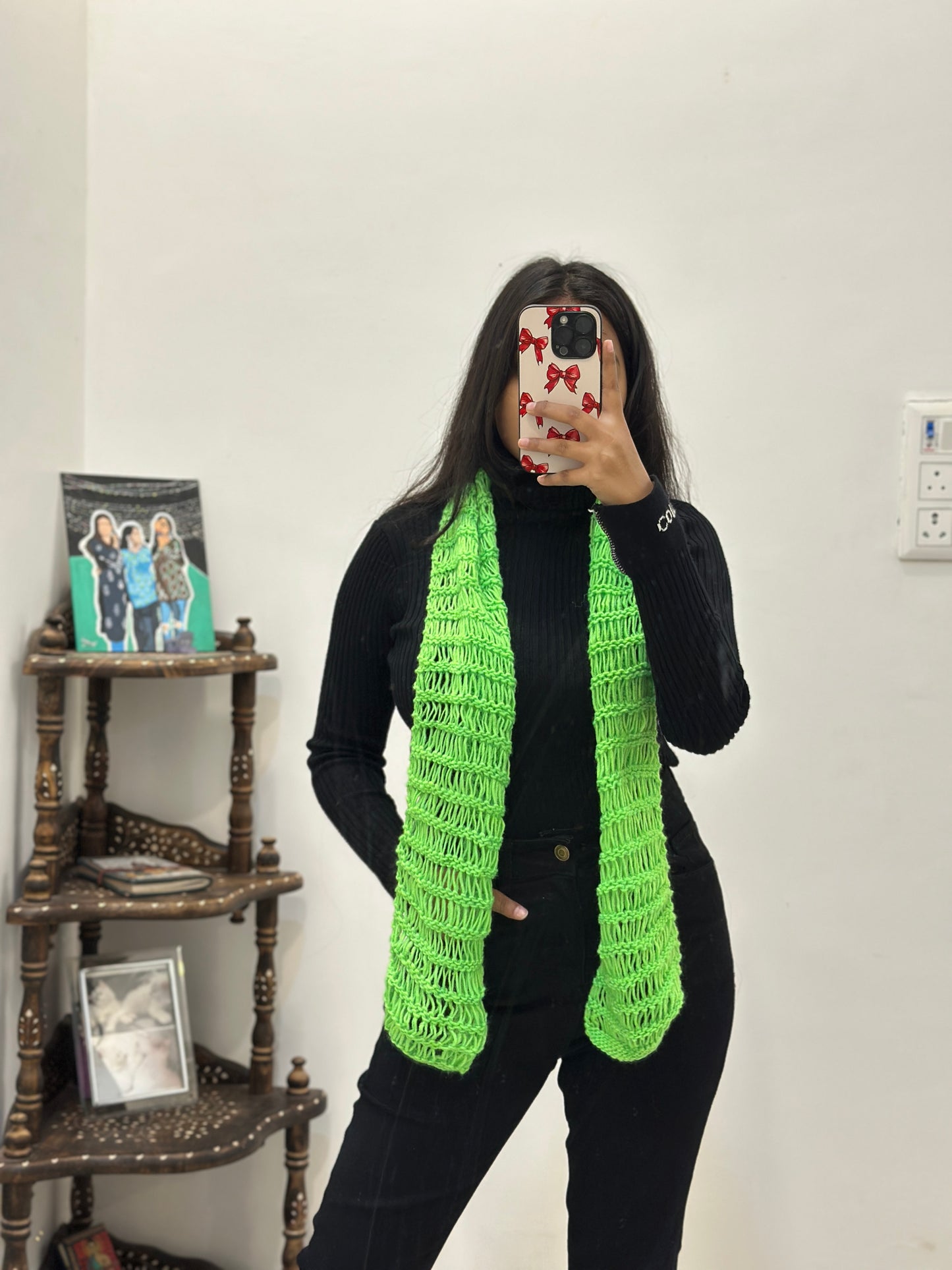 Crochet muffler